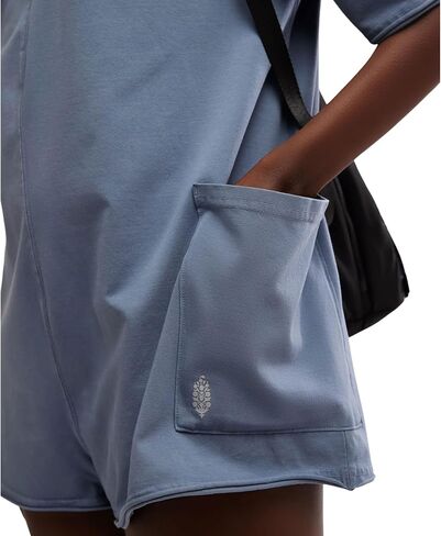Free People Women's Hot Shot Tee Romper Coddy in Kuwait