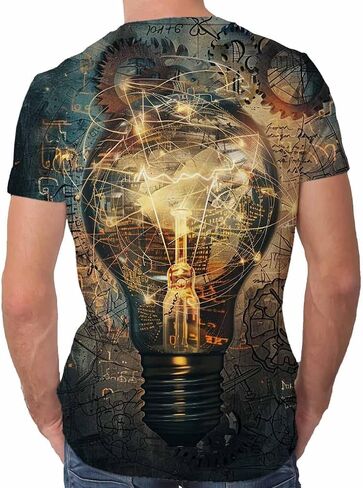 Cndiyike Soccer T Shirts for Men,3D Printed Graphic Short Sleeve Tees in Saudi Arabia