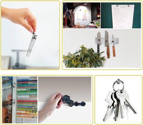 20 Sets Magnetic Pushpins,Magnetacks Magnet Thumbtack, Poster and Photo Hangers for Walls Bulletin Boards in Saudi Arabia
