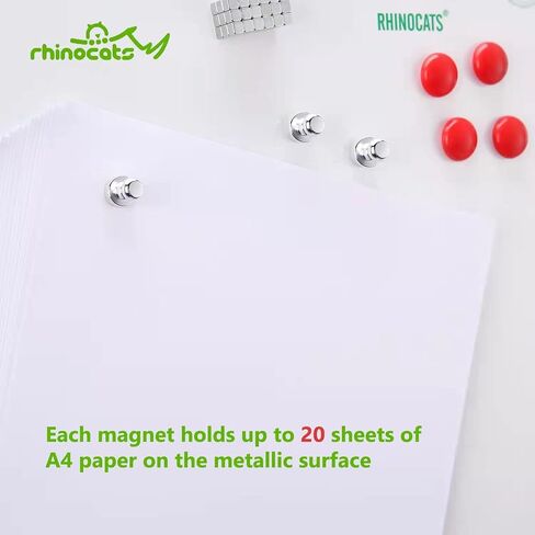 20 Sets Magnetic Pushpins,Magnetacks Magnet Thumbtack, Poster and Photo Hangers for Walls Bulletin Boards in Saudi Arabia
