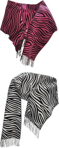 Sexy Basics 2 Pack Super Soft & Luxurious Cashmere Feel Winter Scarf Wrap / 72" Long in Saudi Arabia