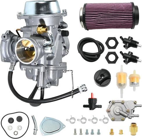 3131557 3131453 Carburetor w/Air Filter Replacement for Polaris 500 HO 4X4 2001-2005 2010-2012 Scrambler 500 4x4 1997-2009 Trail Boss 325 (Set A) in Kuwait