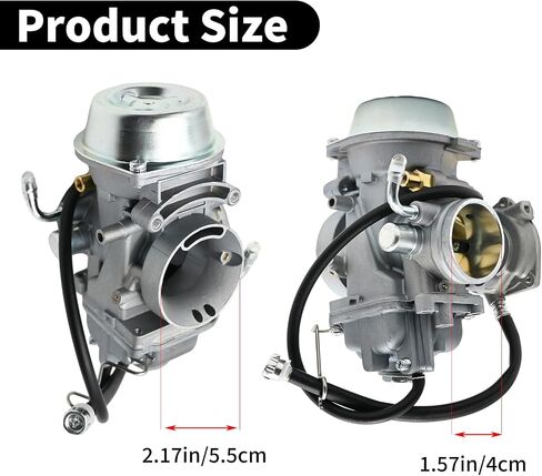 3131557 3131453 Carburetor w/Air Filter Replacement for Polaris 500 HO 4X4 2001-2005 2010-2012 Scrambler 500 4x4 1997-2009 Trail Boss 325 (Set A) in Kuwait