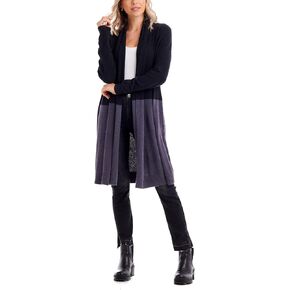 Mud Pie Women's Pip Color Block Cardigan