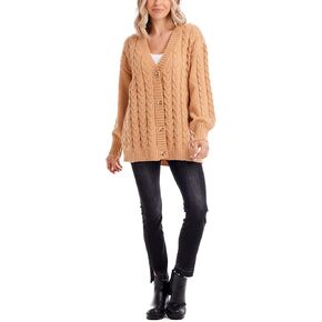 Mud Pie Women's Vivia Textured Cardigan