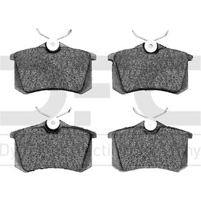 Dynamic Friction Company 3000 Semi-Metallic Brake Pads 1311-0340-00-Rear Set