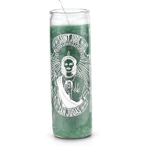 Green 7 Day Saint Jude Saint Candle, Spiritual Healing Spell-Casting Witchcraft Wishing Manifestation Magical Positive Energy Protection Blessing Ritual Wish Candles