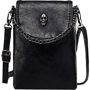 Small Crossbody Cell Phone Bags with Adjustable Shoulder Strap Soft Leather Wallet Purse Bag Handbag for Women Girls