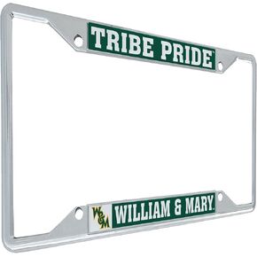 Desert Cactus College of William & Mary Tribe Metal License Plate Frame for Front or Back of Car Officially Licensed (Mascot)