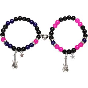 Matching Bracelets For Couples Him And Her Best Friends Friendship Relationship Bf and Ff Bracelets For Women Best Friend Magnetic Braclets Jewelry