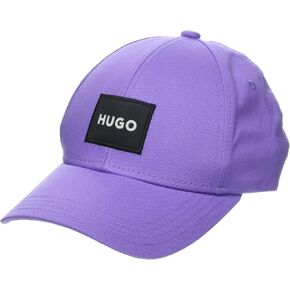 HUGO Women's Woven Logo Baseball Hat