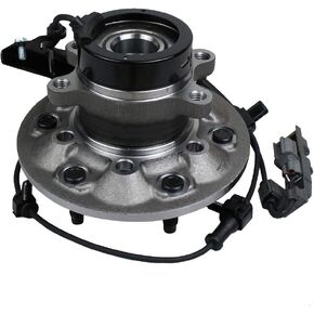 Autoround 515111 4WD Front Right Wheel Bearing and Hub Assembly Compatible with Chevy Colorado, GMC Canyon 2004-2008, Isuzu i-350 2006, i-370 2007-2008, 6 Lug w/ABS