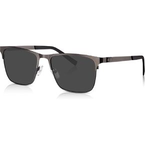 AVAWAY Mens Polarized Sunglasses Metal Rectangle Frame UV Protection Lightweight Category 3 Sun Shades