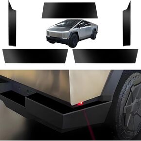 Rear Bumper Protector for Cybertruck Accessories 2024 2023 Truck Bed Tailgate Step Anti Scratch Matte Stainless Steel Rear Bumper Guard for Tesla Cybertruck