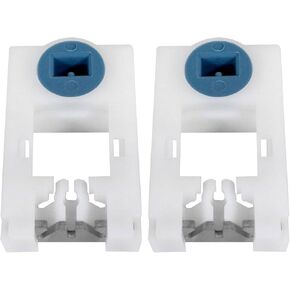2PCS Wear-Resistant Tilt Window Spiral Balance Pivot White Tilt Window Lifter Accessory for Pull Up and Down Sliding Window