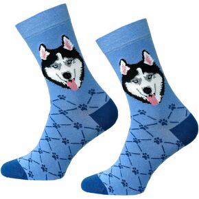 XWI Paws Purrs Fun Novelty Socks For Cat Dog Lovers Men Unisex Crew 75% Cotton