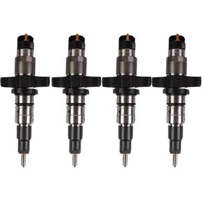 4PCS 0445120238 0986435505 3964273 3968158 3972887 5254688 CR Fuel Injector for Dodge Ram 2500 3500 Pick-up ETC ETH 2004-2009 Cummins ISB ISBe 5.9L