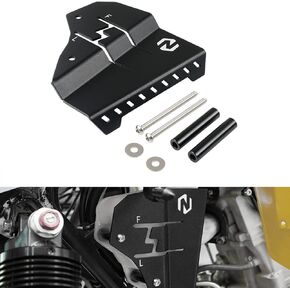 NICECNC Black Expansion Water Tank Guard Protector Compatible with Yamaha Raptor 700 2006-2011,2013-2018 2019 2020 2021 2022 2023, Raptor 700R 2012 2016-2018 2019 2020 2021 2022 2023