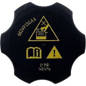 Coolant Reservoir Cap 68442532AA 68249136AA For Chevy for Jeep 2014-2021 Radiator Coolant Cap Car Accessories