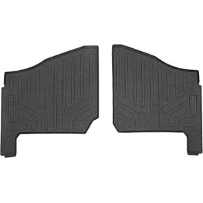 SMARTLINER UA0102 All Weather Custom Fit Floor Mats 1st Row Liner Set Black for 2019-2025 Polaris Ranger 1000 2 & 4 Passenger Models