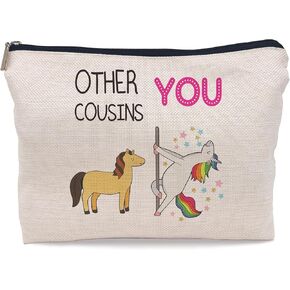 Cousin Gifts，Cousins Cosmetic Makeup Bag，Other Cousins And Me Makeup Bag，Cousin Gifts For Women Girls