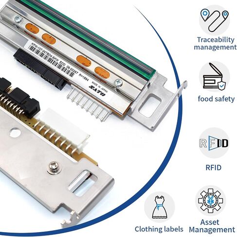 R29798000 رأس الطباعة الجديد لطابعة الملصقات الحرارية SATO CL4NX 4NX Plus 300 ديسيبل متوحد الخواص KPW-108-12TAO4-SKB in Kuwait