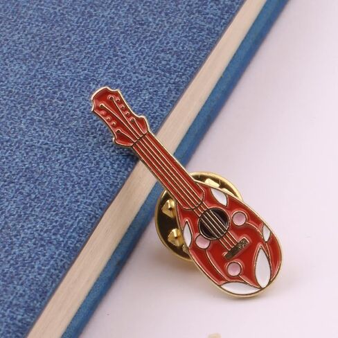 Musician Brooch Violin Gramophone Irish Harp Piano Brooch Pin Concert Holiday Party Gift in Saudi Arabia