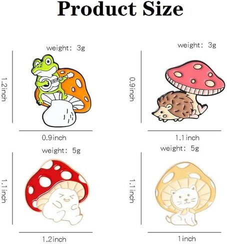 Cute Enamel Pin Brooches Variety styles Variety Themes Available Cartoon Brooch Badge Pins for Women Clothes Bags Backpacks Party Decoration Christmas Gift in Kuwait