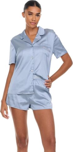 True Religion Satin Pajama Set for Women, Sexy Bridesmaids Pjs Sets for Women in Saudi Arabia