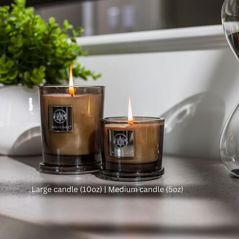 Aquiesse Luxe Linen Large Scented Candle, 10oz in Saudi Arabia