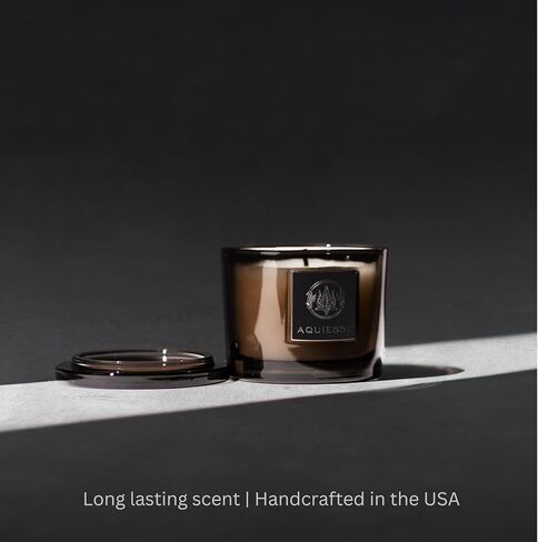 Aquiesse Luxe Linen Large Scented Candle, 10oz in Saudi Arabia