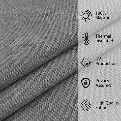 RYB HOME 100% Blackout Roman Shades for Windows, Linen Fabric Magnetic Cordless Roll up Roman Blinds for French Doors Windows Length Adjustable No Drill Easy to Install, Sand, W 26 x L 64, 1 Panel in Saudi Arabia