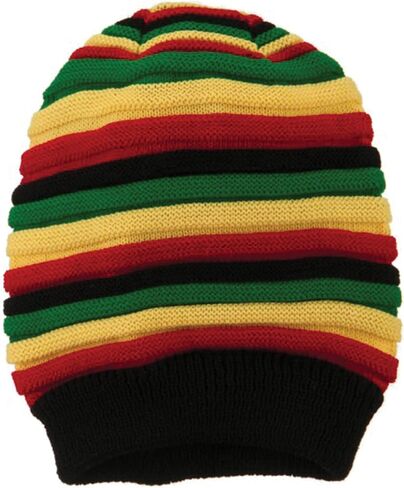 CRAZY Lizard Rasta Hat Dreadlock Hats for Men Ideal Dread Cap and loc Cap for Dreadlocks Men Warm and Good fit for Long Hair in Saudi Arabia