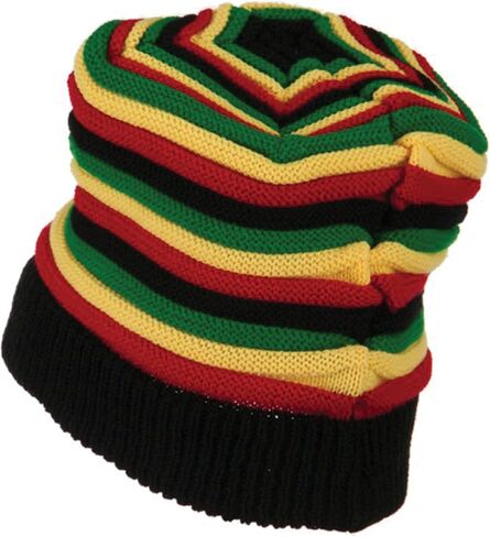CRAZY Lizard Rasta Hat Dreadlock Hats for Men Ideal Dread Cap and loc Cap for Dreadlocks Men Warm and Good fit for Long Hair in Saudi Arabia