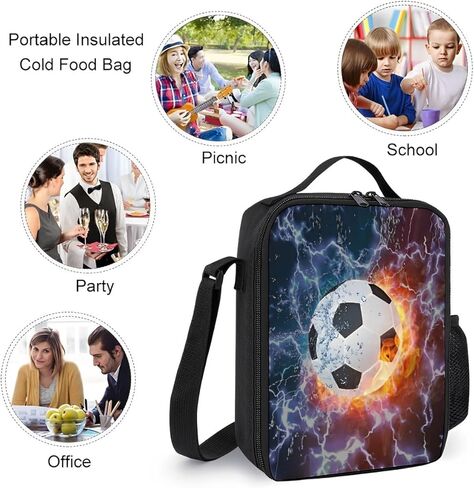 3-Pcs Backpack School Bag Set For Boys And Girls Travel Study Backpack And Lunch Box And Pencil Bag (Game Backpack) in Kuwait