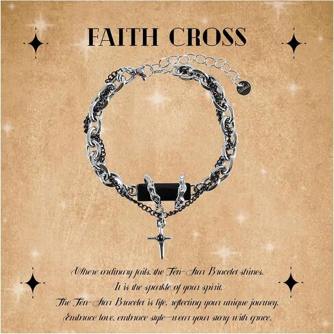 Gomgsgale Cross Bracelet For Men in Saudi Arabia