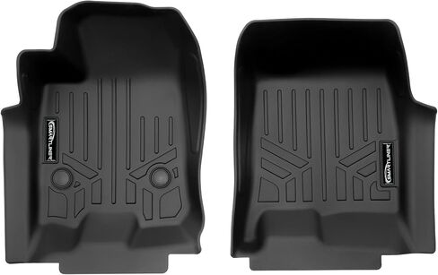 SMARTLINER All Weather Protection Custom Fit Black 1st Row Floor Mat Liner Set Compatible with 2023-2024 Chevrolet Colorado| GMC Canyon (Only Fits Crew Cabs with Carpeted Flooring) in Saudi Arabia