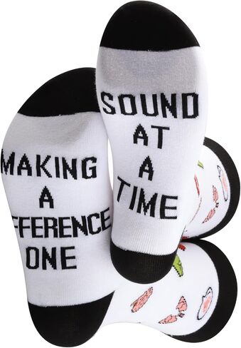 G2TUP Speech Therapist Socks SLP Gifts Speech Language Pathologist Socks Making a Difference One Sound At a Time SLP Socks in Kuwait