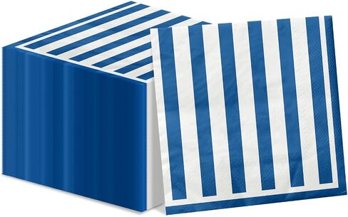 100 Pcs Red and White Striped Napkins, Carnival Circus Party Napkins Carnival Paper Napkin for Carnival Circus Party, Kid’s Birthday, Baby Shower in Kuwait