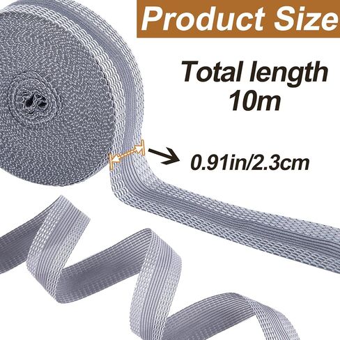 11 Yard Iron-on Instant Hem Tape, Adhesive Tape Iron on, Adhesive Fabric Hemming Tape for Pants, Jeans, Clothes (Black, 1 Roll) in Kuwait