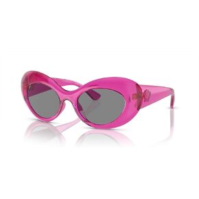 Versace Sunglasses VE 4456 U 533487 Pink Transparent Dark Grey
