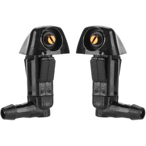 Front Windshield Washer Nozzles Wiper Spray - Compatible for Honda Civic 2006-2011 for Honda Accord 2003-2007 for Honda Odyssey 2005-2010 - Replace Part 76810-SDA-A11 - Set of 2