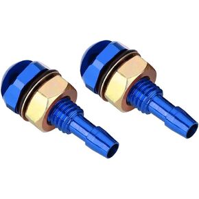 2pcs Universal Front Windshield Washer Nozzles, Auto Front Windshield Sprayer Washer Nozzles, Windshield Washer Nozzles Wiper Spray Auto Nozzle Windscreen Clean Tool Fit for Most Cars, Red