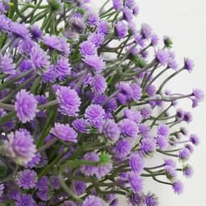 Bringsine Baby Breath Gypsophila White Fake Artificial Flowers for DIY Wedding Bouquets Bridal Shower Centerpieces Arrangements Party Tables Decorations 60 Pieces/Pack