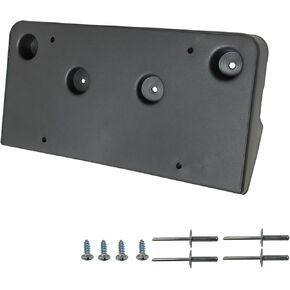 Front Bumper License Plate Frame Bracket Holder Fits for 2016 2017 Chevy Equinox Replace 23476043,GM1068197