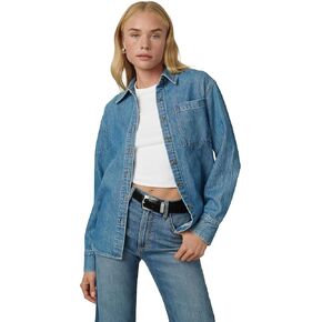Joe's Women's The Classic Button Down Denim Long Sleeve Shirt