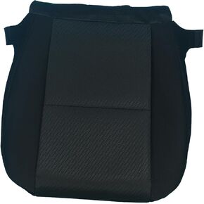 Driver Bottom Seat Cover Black Cloth Compatible with Chevy Silverado Tahoe Suburban Avalanche Sierra Yukon 2007 2008 2009 2010 2011 2012 2013 2014
