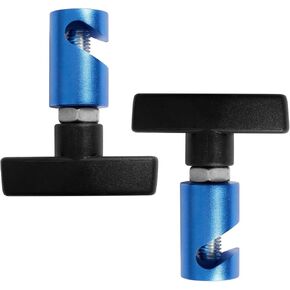 2PS Lift Support Clamp Car Hood Stay Holder for Trunks Tailgate Hatch and Liftgate, Hood Strut Fixing Clamps with Brass Core, Car Hood Prop Struts Clamp,12 mm Spark Plug Gap Tool (Red)