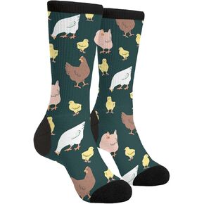 Novelty Socks Funny Crew Socks Crazy Casual Socks For Women Men in Kuwait