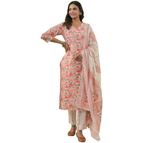 Janasya Indian Kurta Set for Women